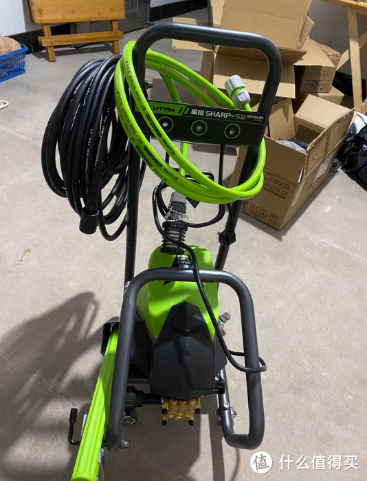 绿田洗车机星锐 S8：家用洗车的不二之选